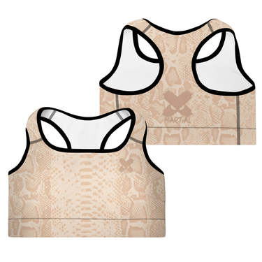 Phyton Camo Women's Padded Sports Bra XMARTIAL
