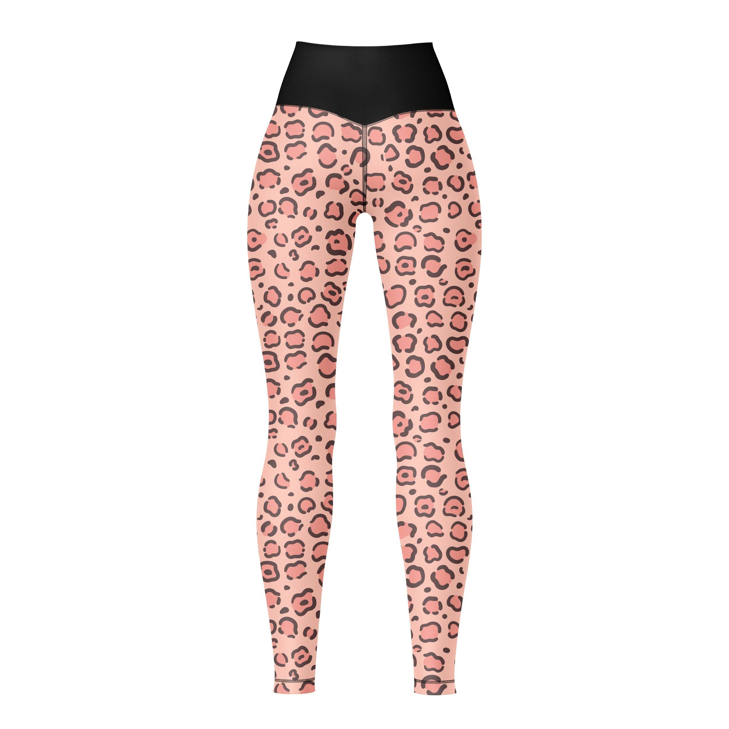 Pink Leopard Women's Spats XMARTIAL