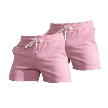 Pink Plain Hoochie Daddy Shorts XMARTIAL