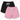 Pink Plain Hoochie Daddy Shorts XMARTIAL