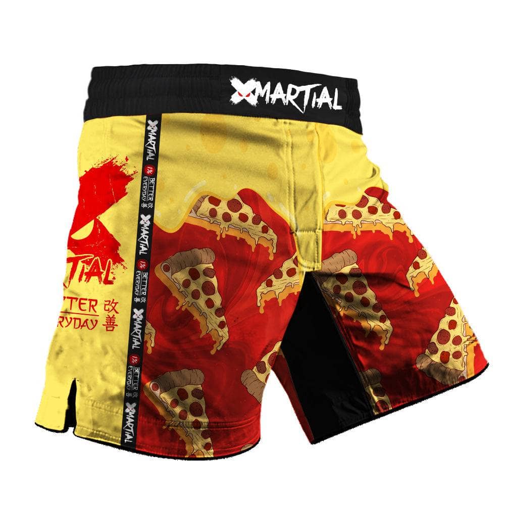 Pizza Mania 2.0 Hybrid BJJ/MMA Shorts XMARTIAL