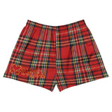 Plaid Pressure Hoochie Daddy Shorts XMARTIAL