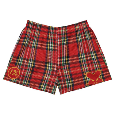 Plaid Pressure Hoochie Daddy Shorts XMARTIAL