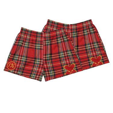 Plaid Pressure Hoochie Daddy Shorts XMARTIAL