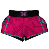 Playful Pink Muay Thai Shorts XMARTIAL