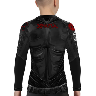 Predator Bat Hero Kids BJJ Rash Guard XMARTIAL