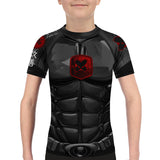 Predator Bat Hero Kids BJJ Rash Guard XMARTIAL