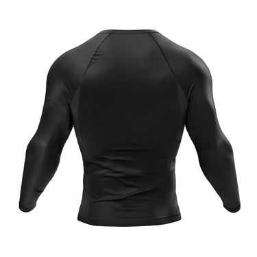 Premium Black BJJ Rash Guard XMARTIAL