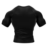 Premium Black BJJ Rash Guard XMARTIAL