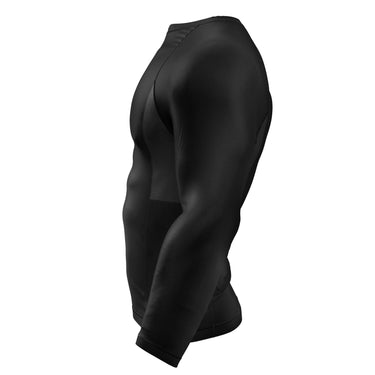 Premium Black BJJ Rash Guard XMARTIAL