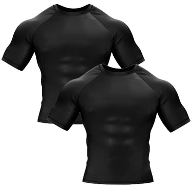 Premium Black BJJ Rash Guard XMARTIAL