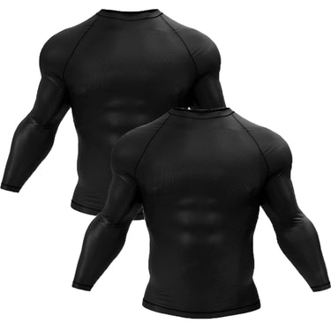Premium Black BJJ Rash Guard XMARTIAL