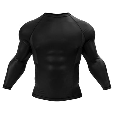 Premium Black BJJ Rash Guard XMARTIAL