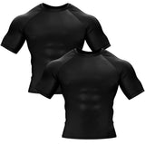 Premium Black BJJ Rash Guard XMARTIAL
