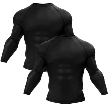 Premium Black BJJ Rash Guard XMARTIAL