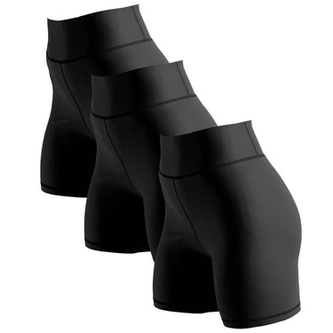 Premium Black Women's Spats Shorts XMARTIAL