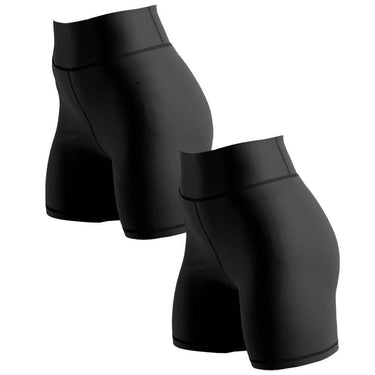Premium Black Women's Spats Shorts XMARTIAL