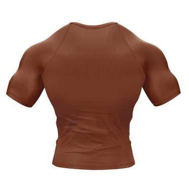 Premium Brown Compression Shirt XMARTIAL
