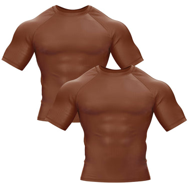 Premium Brown Compression Shirt XMARTIAL
