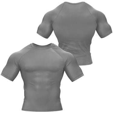 Premium Gray Compression Shirt XMARTIAL