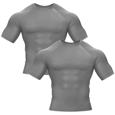 Premium Gray Compression Shirt XMARTIAL