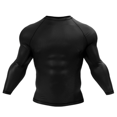 Premium Long Sleeve Black Compression Shirt XMARTIAL