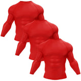 Premium Long Sleeve Red Compression Shirt XMARTIAL