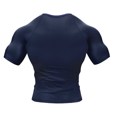 Premium Navy Compression Shirt XMARTIAL