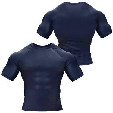 Premium Navy Compression Shirt XMARTIAL