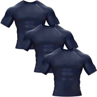Premium Navy Compression Shirt XMARTIAL