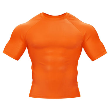 Premium Orange Compression Shirt XMARTIAL