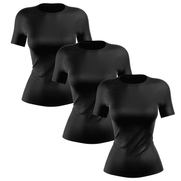 Premium Women's Black Compression Shirt XMARTIAL