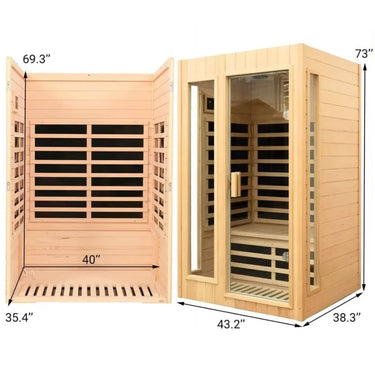 Premium Wooden Infrared Sauna XMARTIAL
