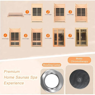 Premium Wooden Infrared Sauna XMARTIAL