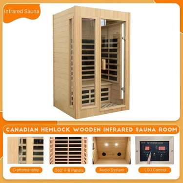 Premium Wooden Infrared Sauna XMARTIAL
