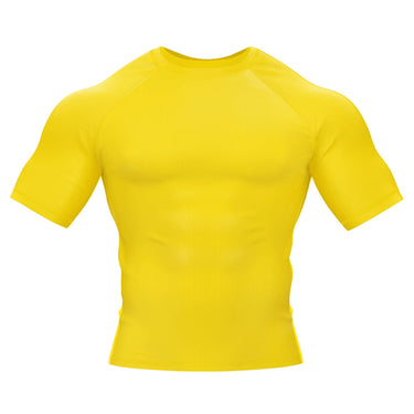 Premium Yellow Compression Shirt XMARTIAL