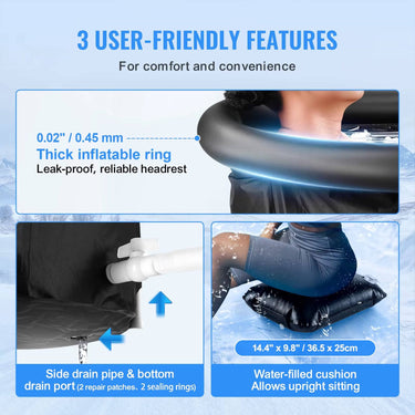 Prestige Inflatable Cold Plunge Tub XMARTIAL