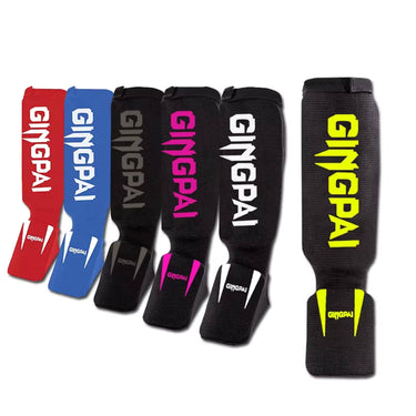 Red Adaptive MMA Shin Guards XMARTIAL