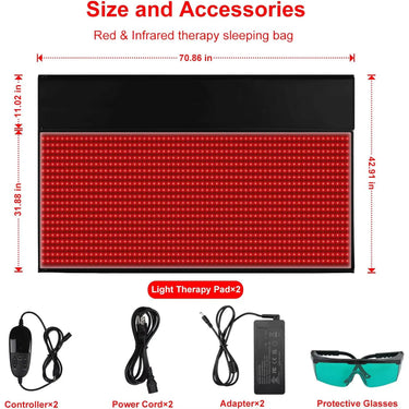 Red Light Therapy Blanket XMARTIAL