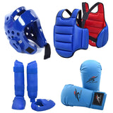 Red Next Level Muay Thai Gloves and Shin Guards XMARTIAL