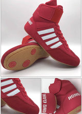 Red Quick Youth Wrestling Shoes XMARTIAL