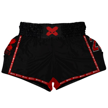 Red Sporty Legacy Muay Thai Shorts XMARTIAL