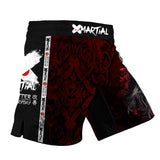Red Viking Kids MMA Shorts XMARTIAL
