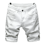 Ripped Denim Shorts XMARTIAL