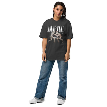 Roman Gladiatorial Oversized Faded T-Shirt XMARTIAL