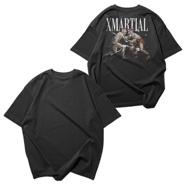 Roman Gladiatorial Oversized Faded T-Shirt XMARTIAL