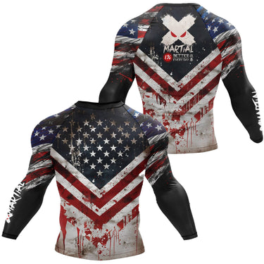 Rusty Rash Guard XMARTIAL