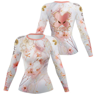 Sakura Blossom Women's Rash Guard XMARTIAL