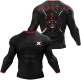 Samurai BJJ Rash Guard XMARTIAL