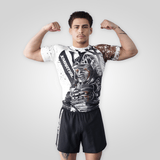 Samurai Warrior Rank BJJ Rash Guard XMARTIAL